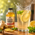 Natural remedies like apple cider vinegar and ginger used to cure acidity naturally.