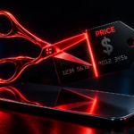 A credit card cut in half representing the hidden traps of No Cost EMI and consumer debt.