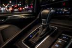 A modern automatic gear shifter representing the different types of automatic cars available.